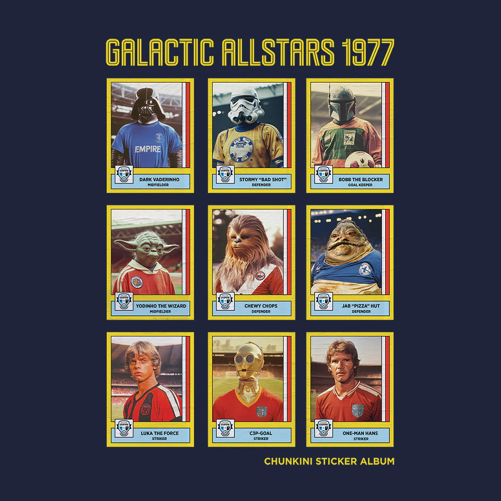 Galactic Allstars Navy T-Shirt - Image 3