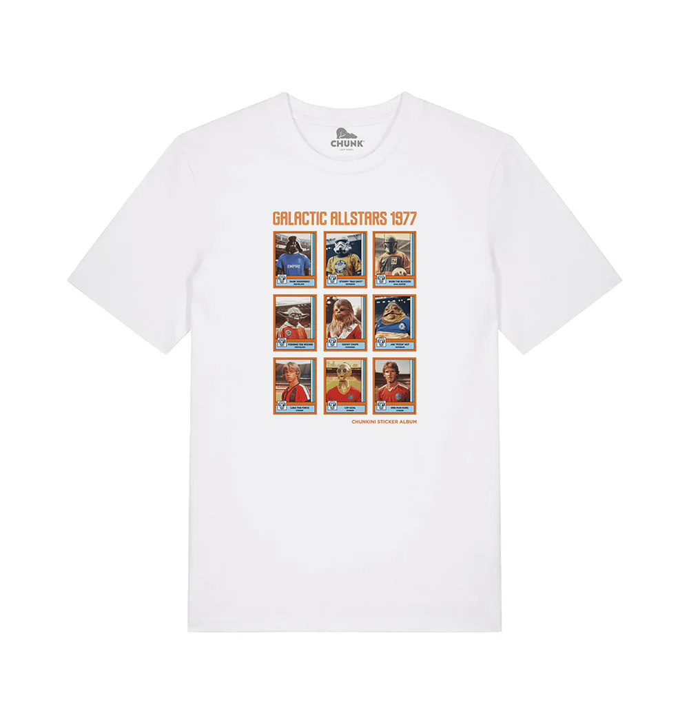 Galactic Allstars White T-Shirt Plus