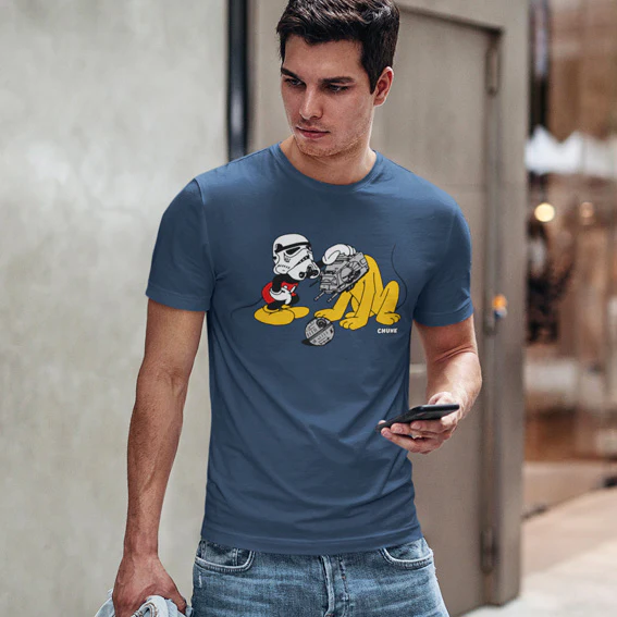 Good Boy Faded Denim T-Shirt - Image 2