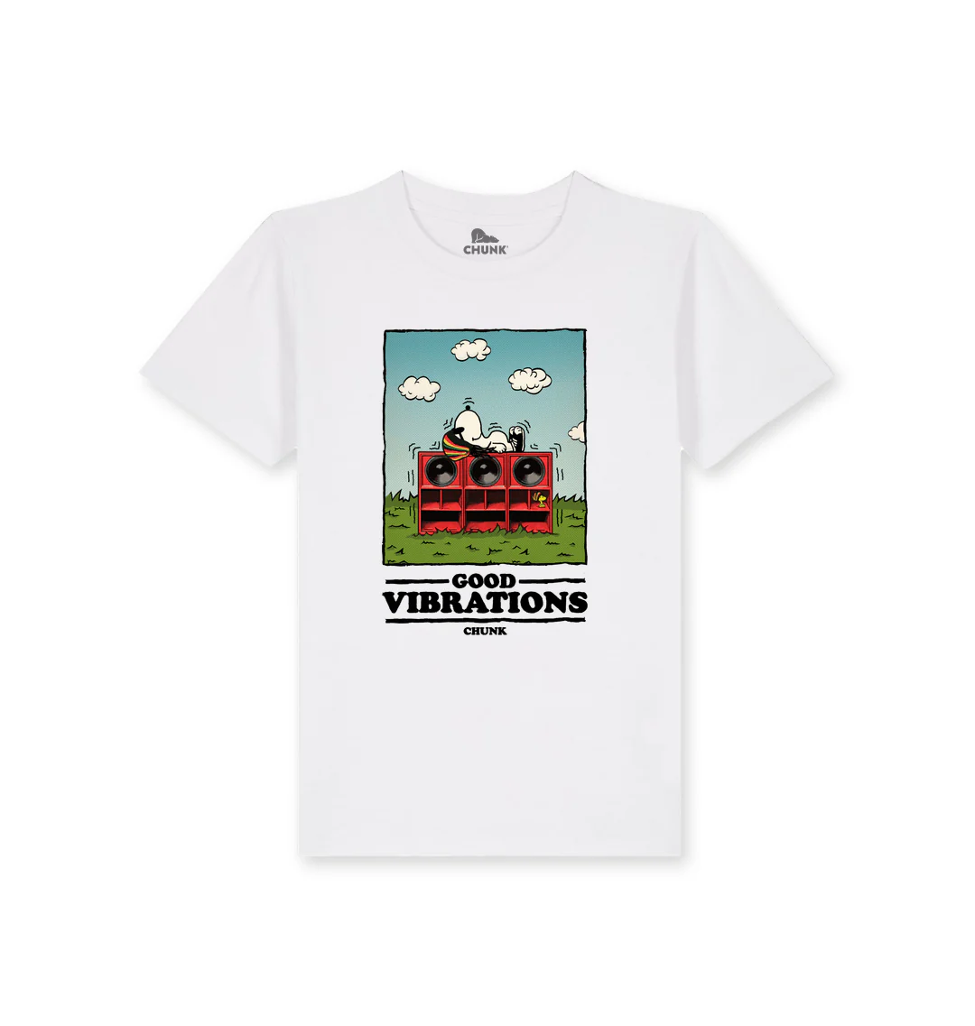 Good Vibrations White Kids T-Shirt