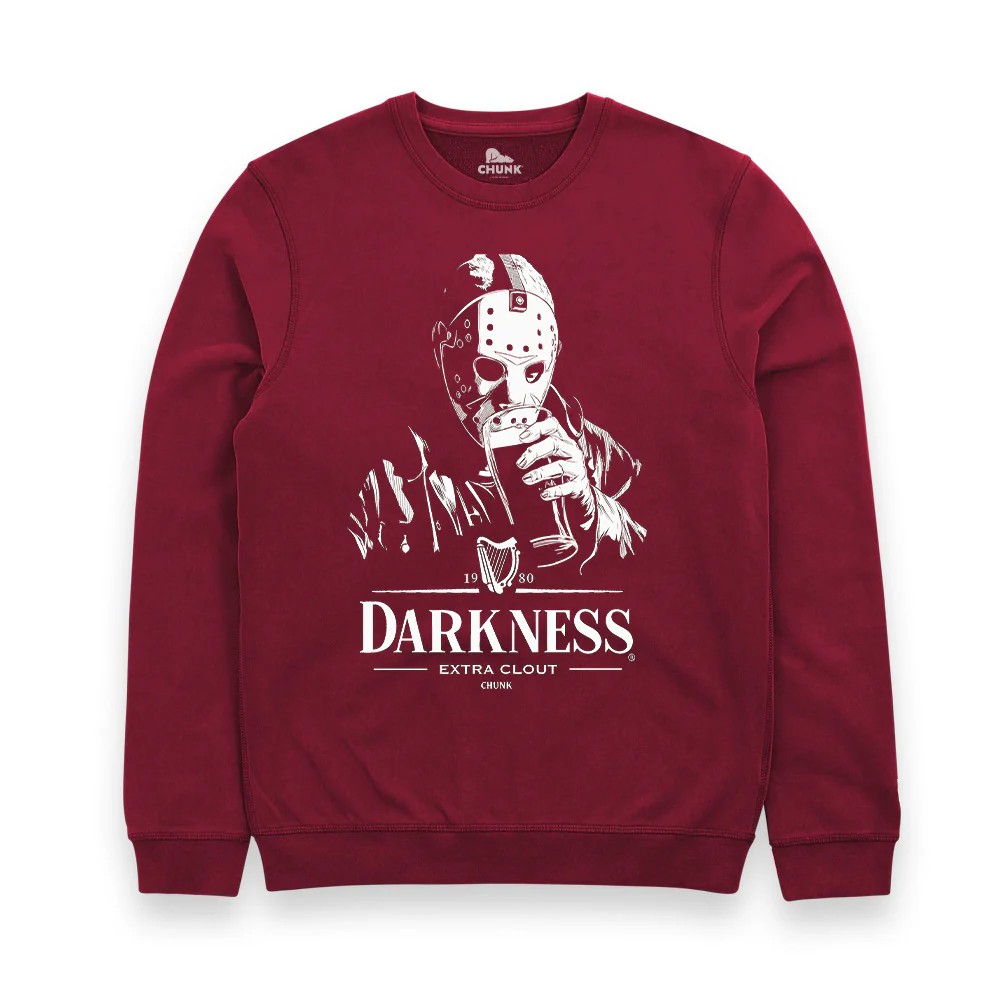 Hallowed Darkness Burgundy Sweatshirt