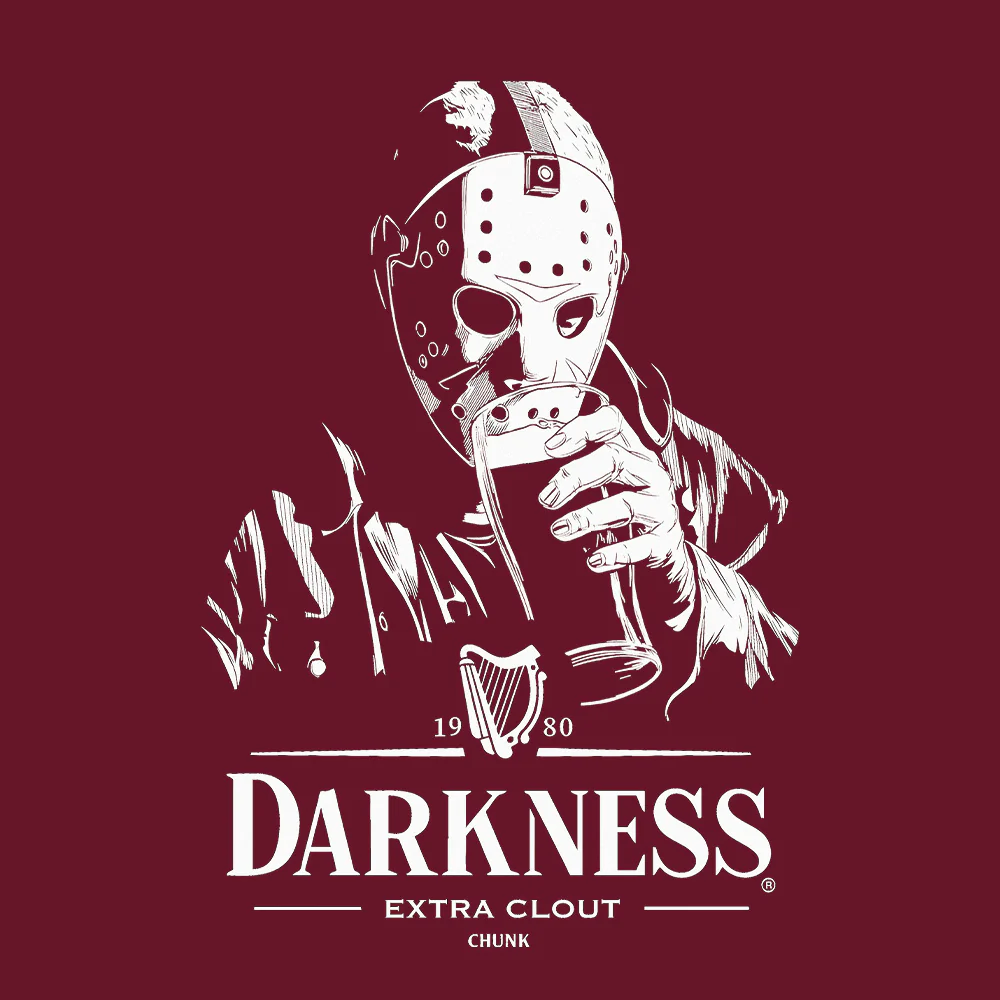 Hallowed Darkness Burgundy Sweatshirt - Image 2