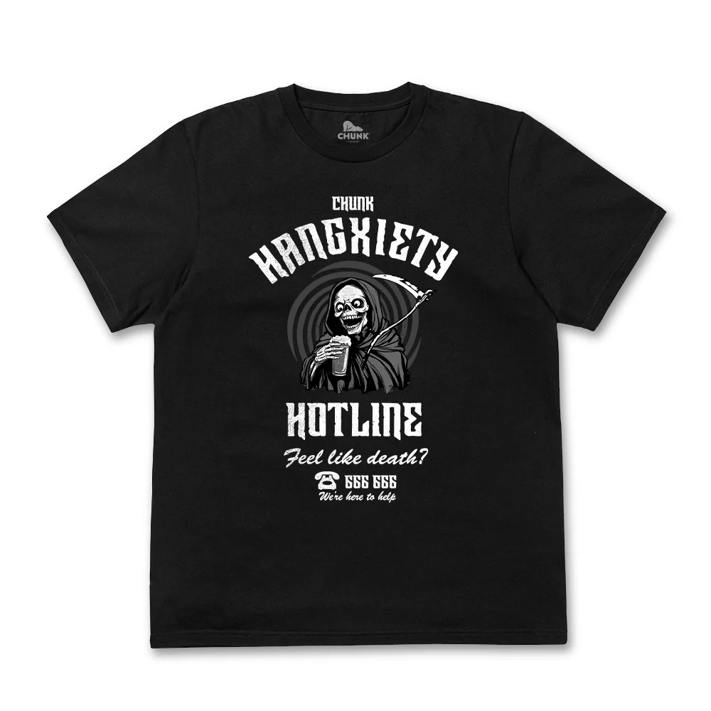 Hangxiety Black T-Shirt