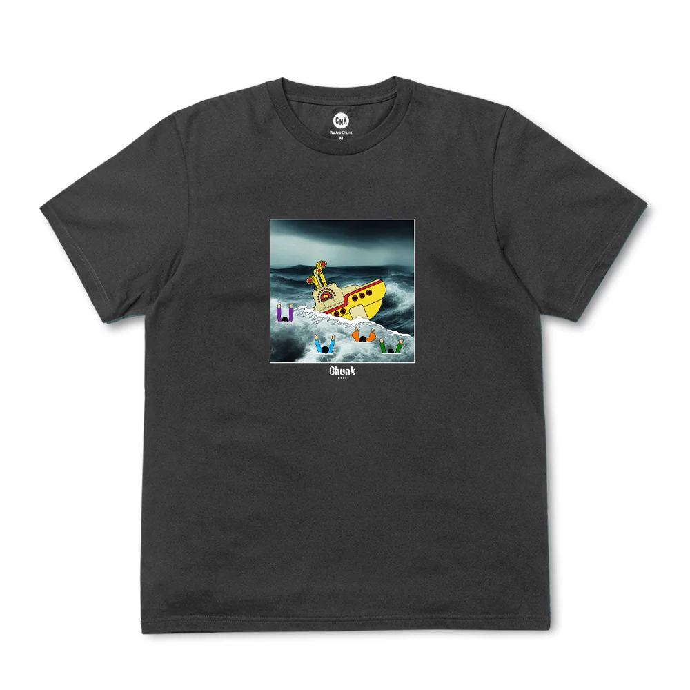 Help! Dark Grey T-Shirt