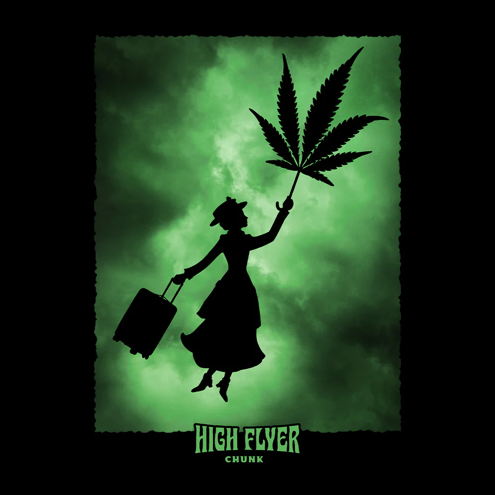 High Flyer Black T-Shirt - Image 3