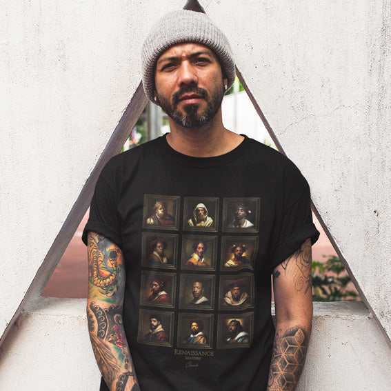 Hip Hop Masters Black T-Shirt - Image 2