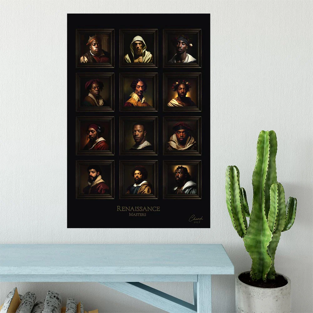 Hip Hop Masters Print