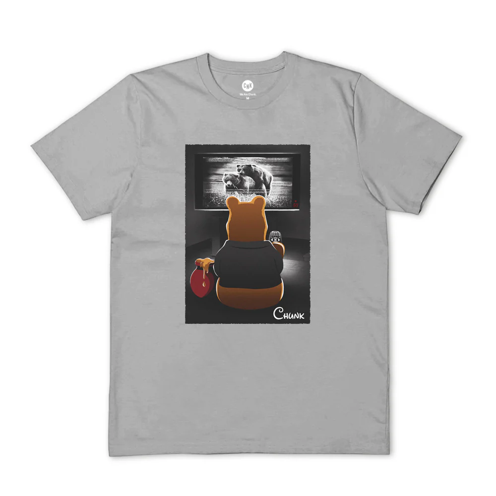 Honey Channel Light Grey T-Shirt