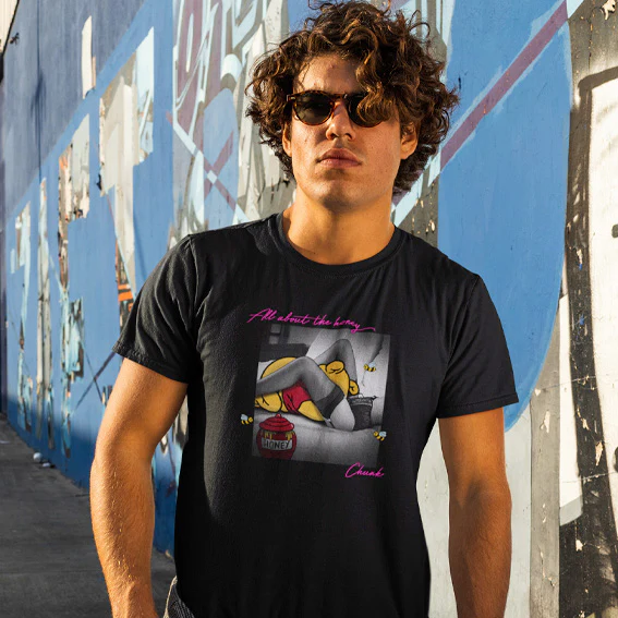 Honey Pot Black T-Shirt - Image 2