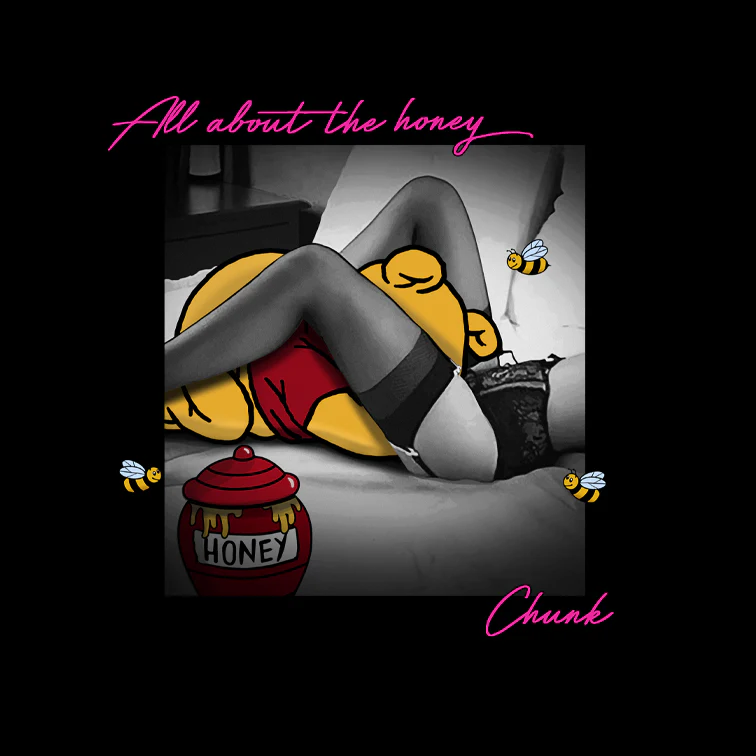 Honey Pot Black T-Shirt - Image 3