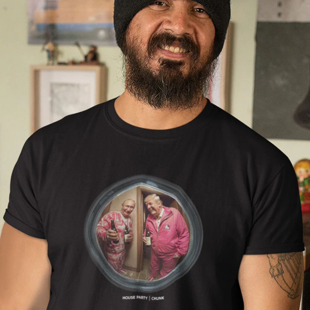 House Party Black T-Shirt - Image 3