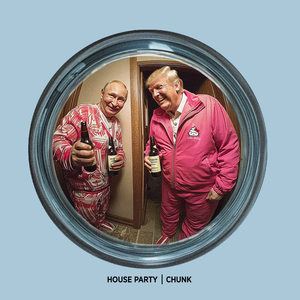 House Party Light Blue T-Shirt - Image 3