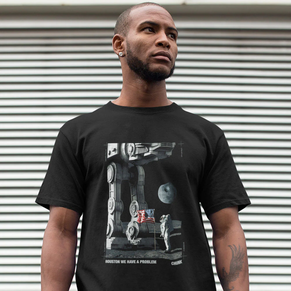 Houston Black T-Shirt - Image 2