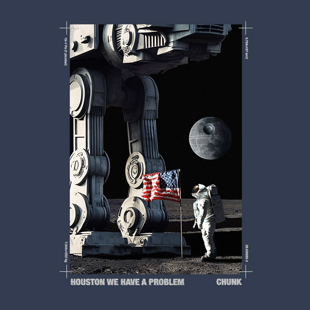 Houston Faded Denim T-Shirt - Image 3