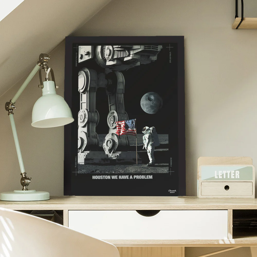 Houston Framed Print