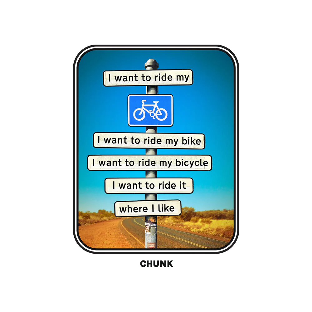 I Want To Ride My Bicycle White T-Shirt - Image 2
