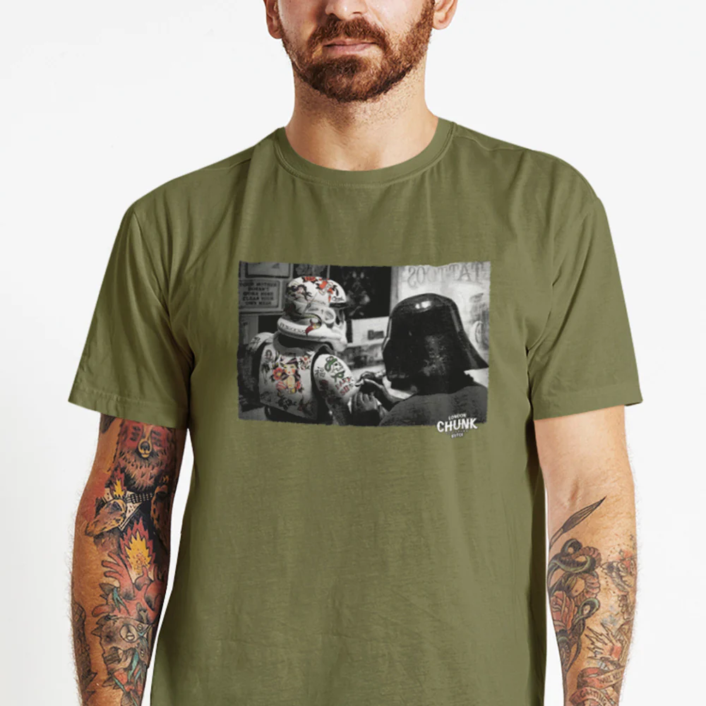 Inked Forest Green T-Shirt - Image 3