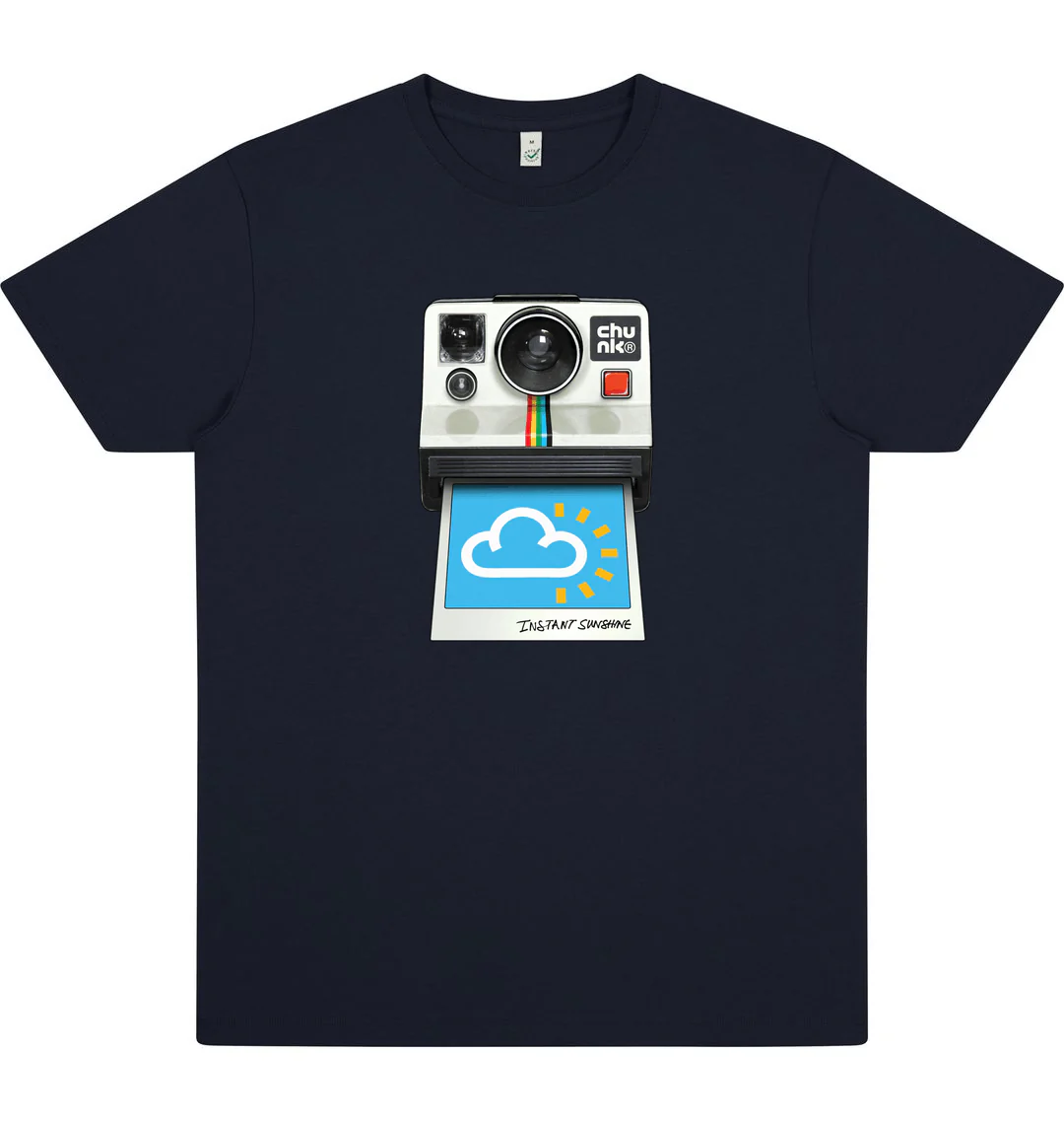 Instant Sunshine French Navy T-Shirt - Image 3