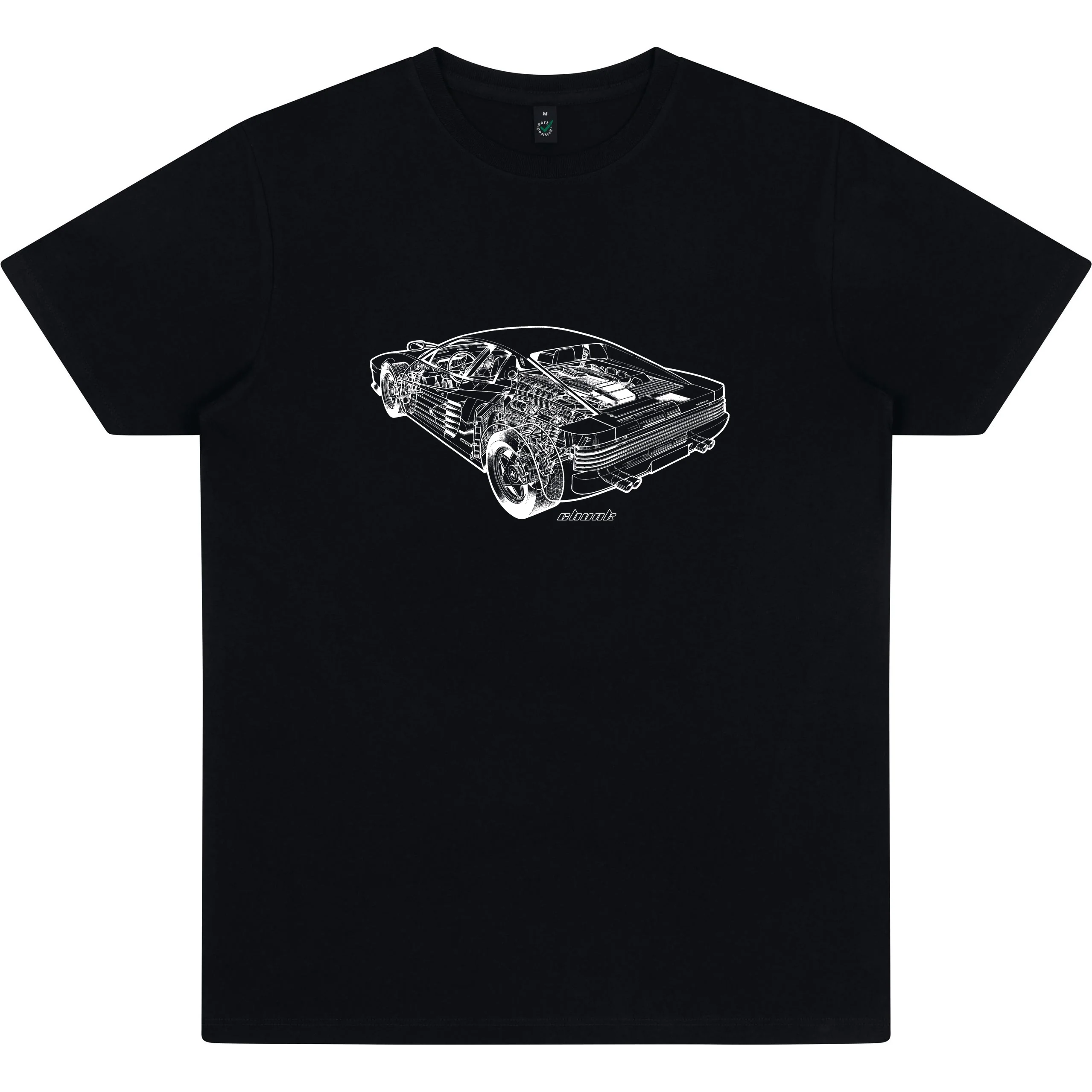 Italian Stallion Black T-Shirt - Image 3