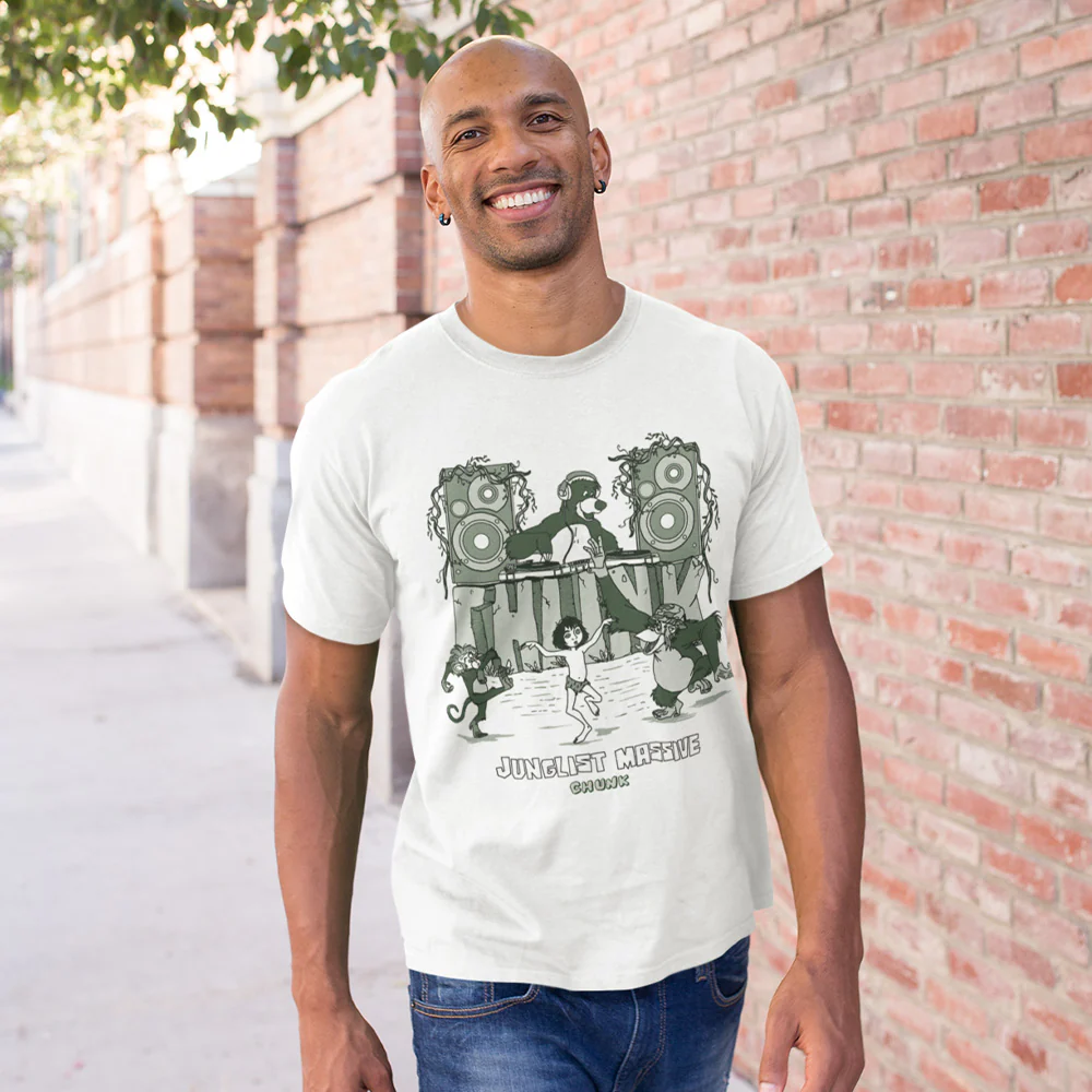 Jungle Massive White T-Shirt - Image 2