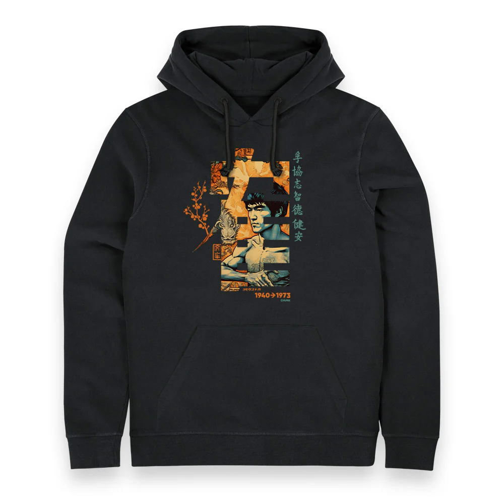 Kung Fu Calligraphy Hoodie