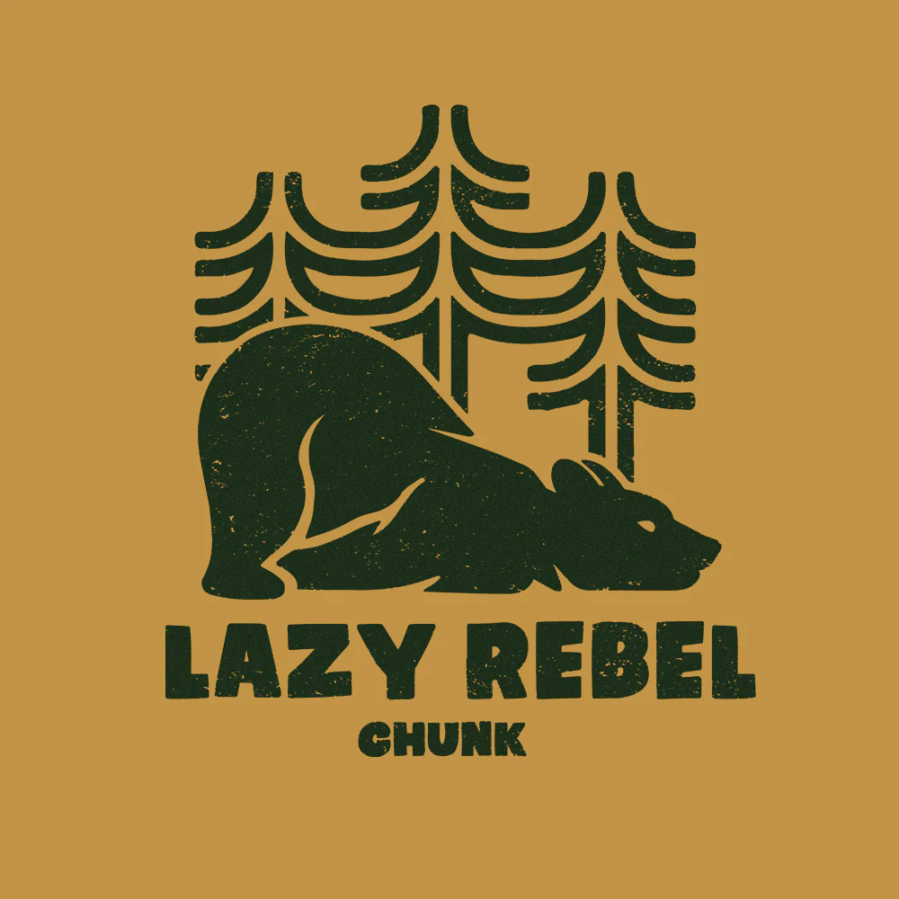 Lazy Rebel Faded Mustard T-Shirt - Image 3