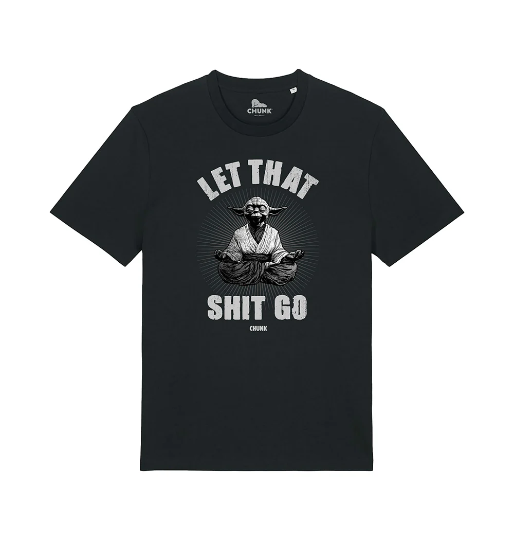Let Go Black T-Shirt Plus