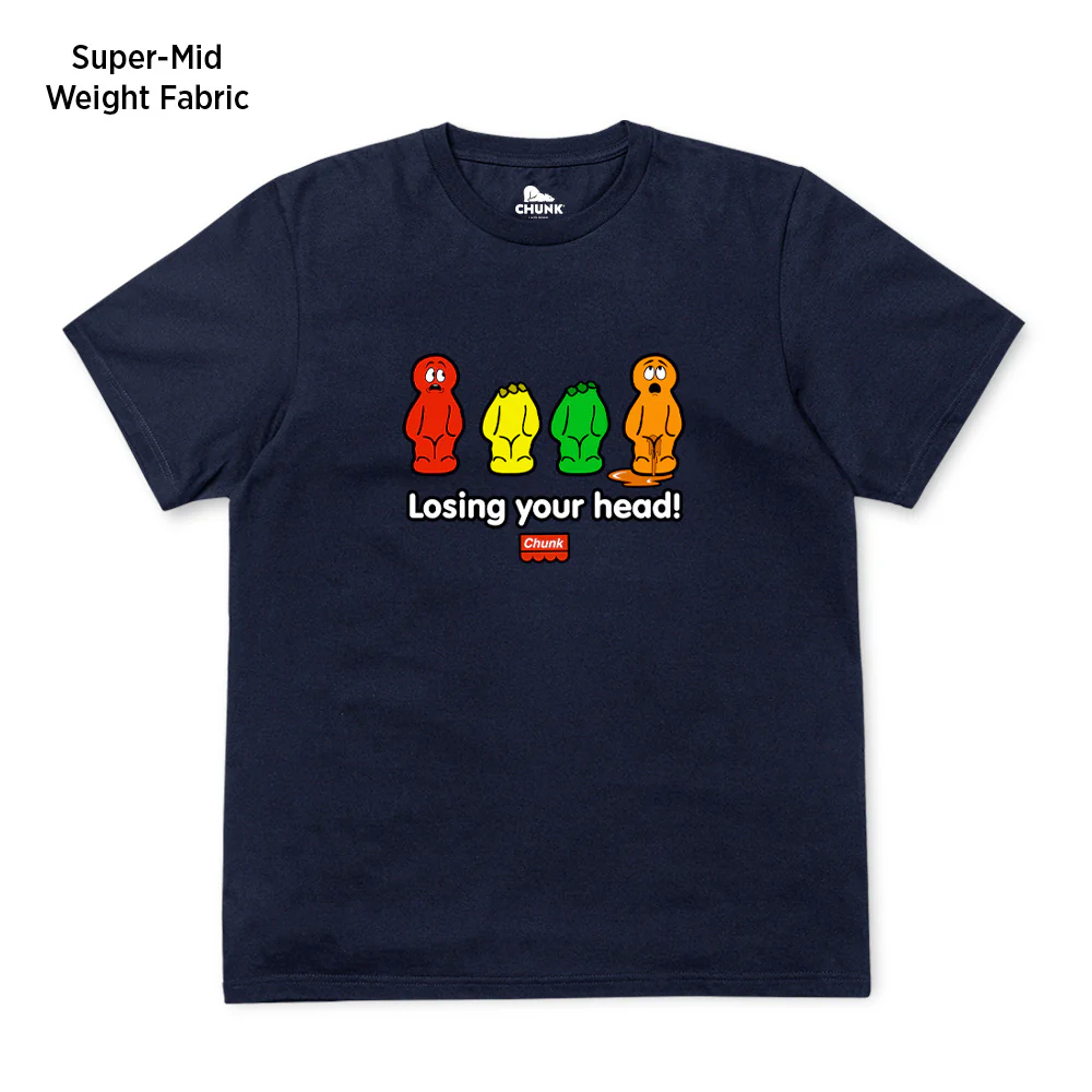Losing Your Head French Navy T-Shirt