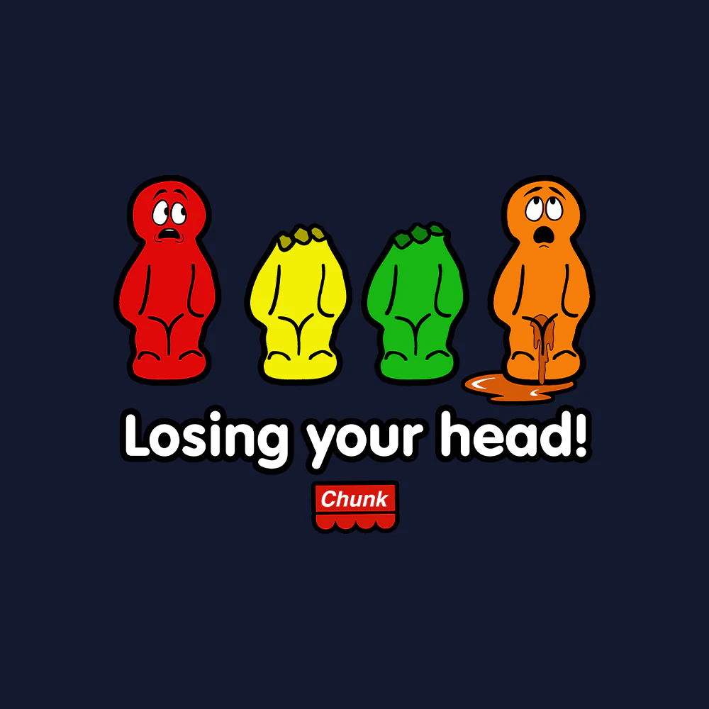 Losing Your Head French Navy T-Shirt - Image 3