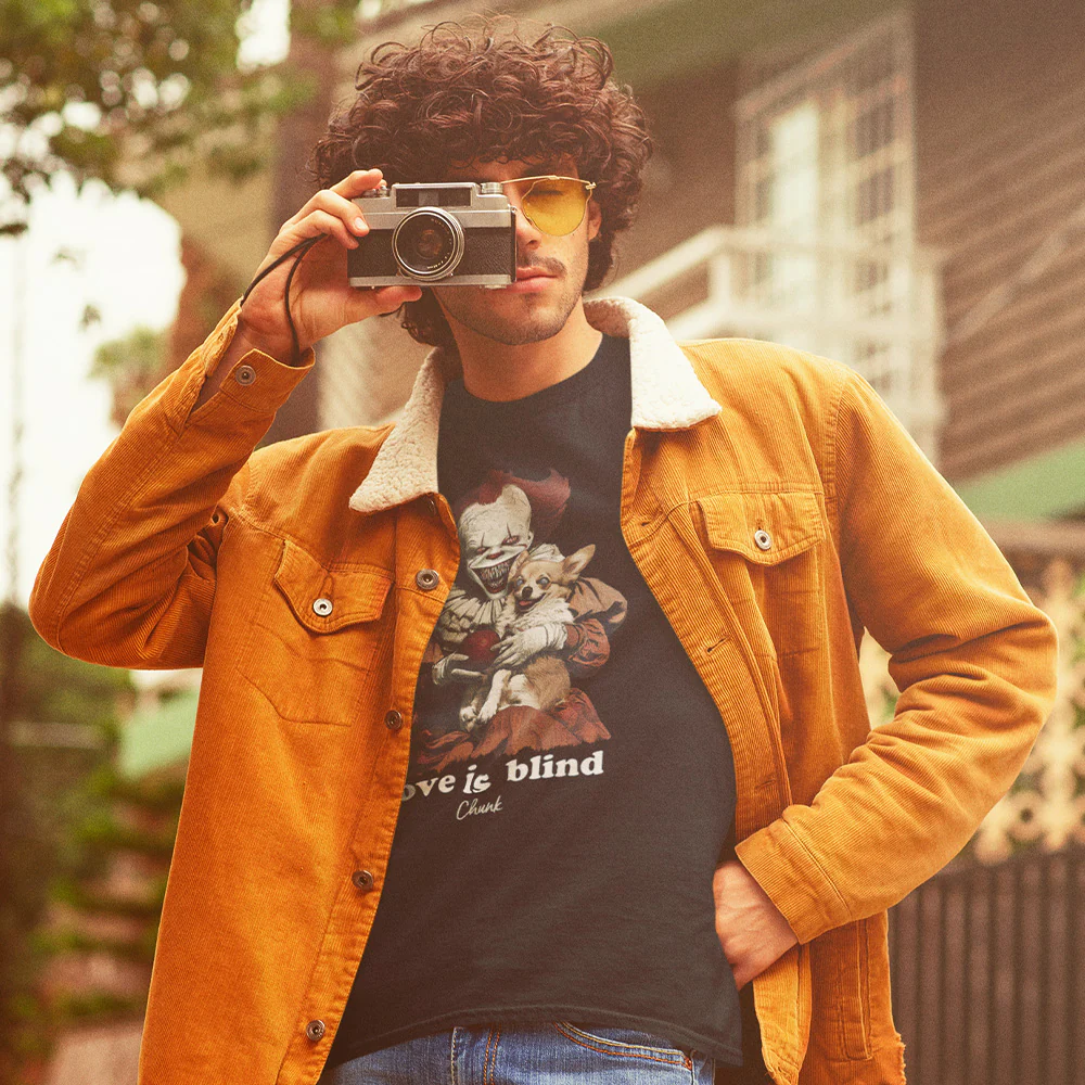 Love is Blind Black T-Shirt - Image 3