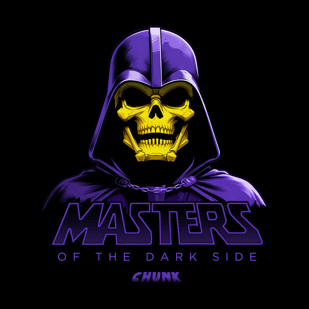 Masters Of Dark Black T-Shirt - Image 2