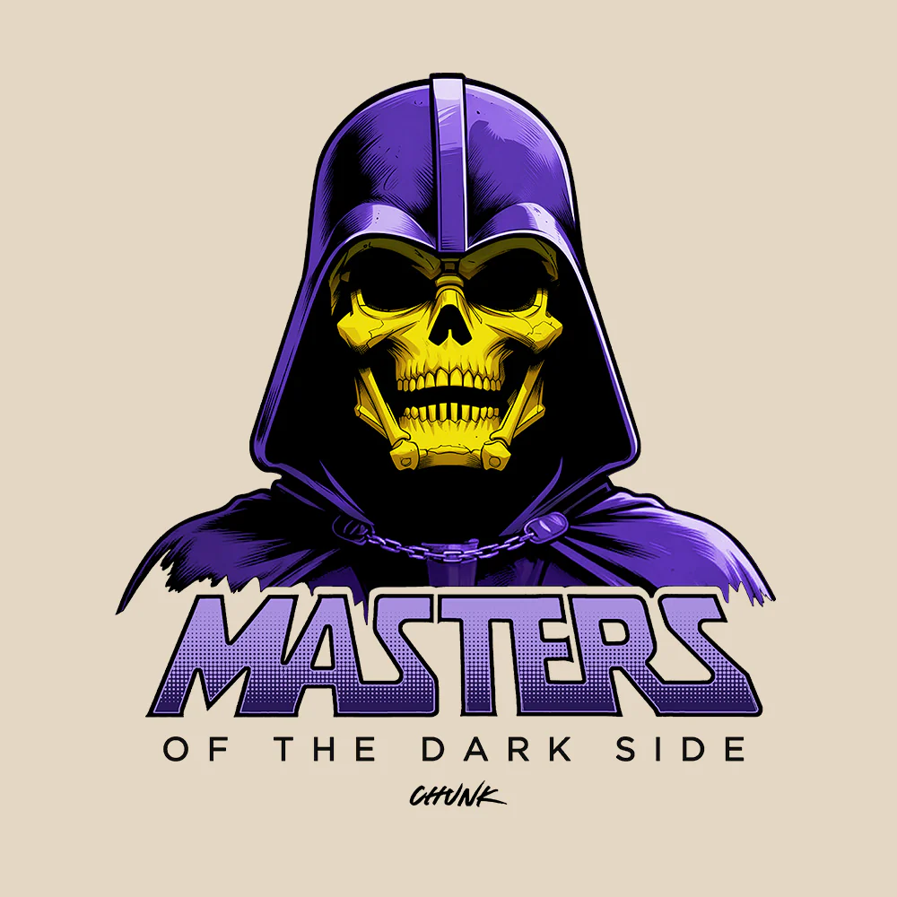 Masters Of Dark Light Beige T-Shirt - Image 2