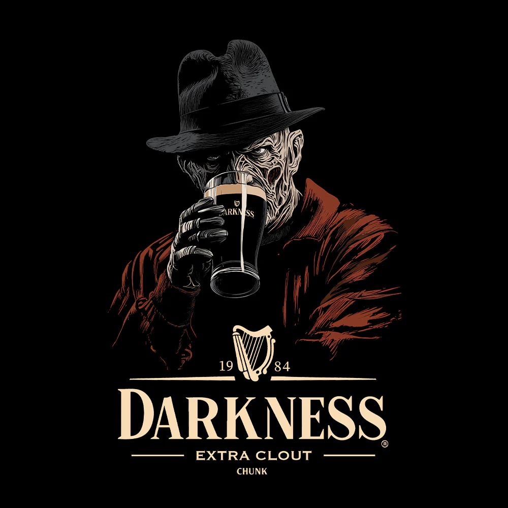 Midnight Darkness Black T-Shirt - Image 2