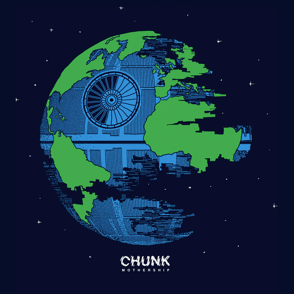 Mothership Navy T-Shirt - Image 2