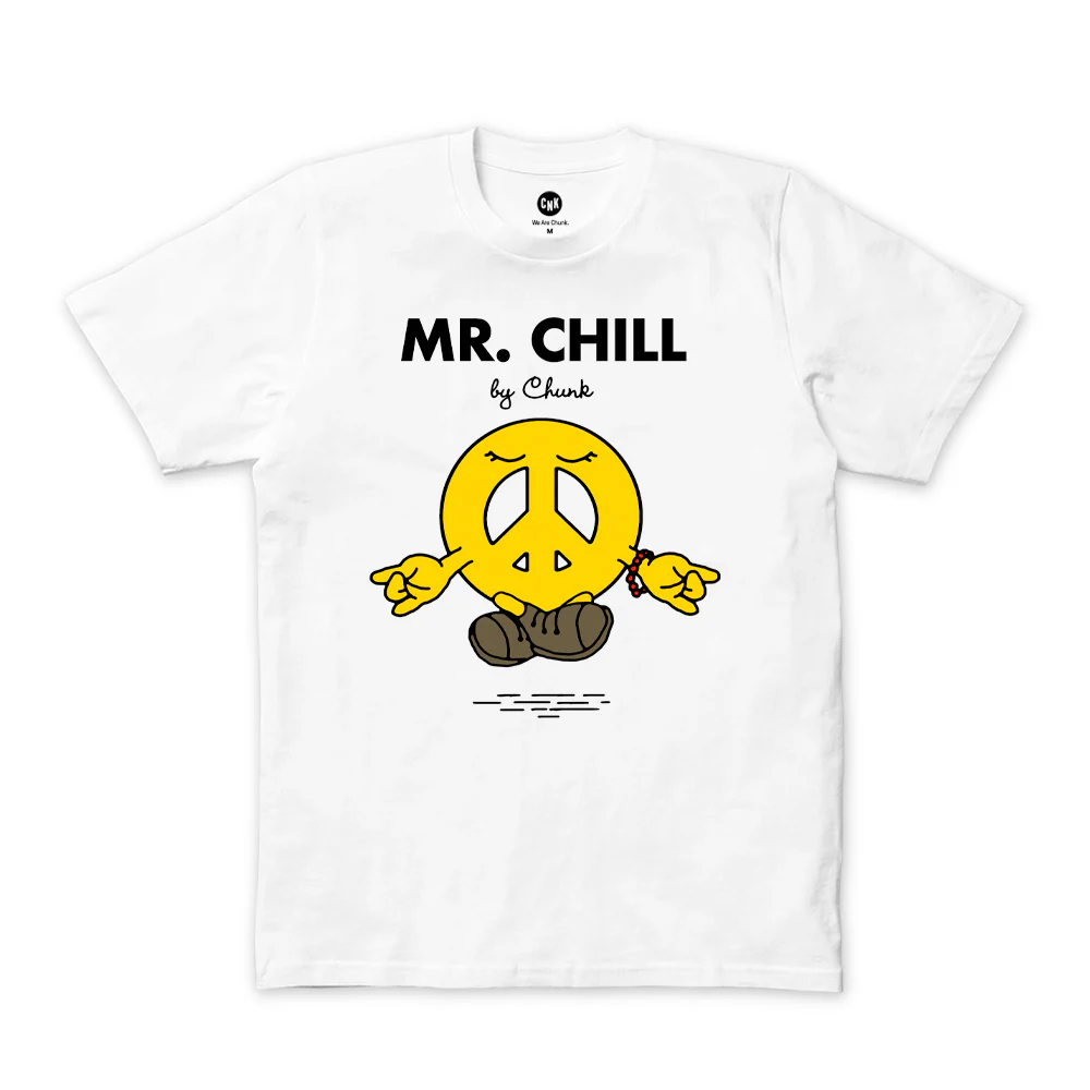 Mr. Chill White T-Shirt