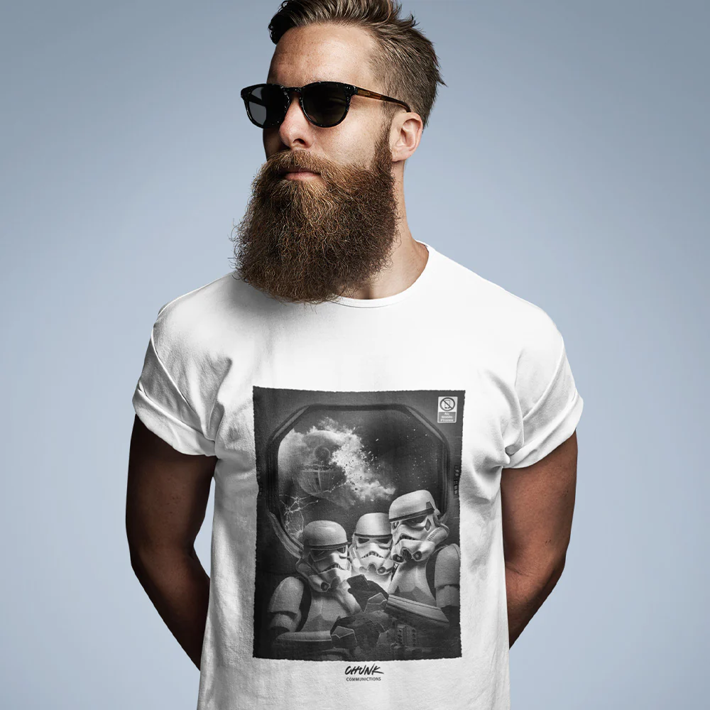No Phones! White T-Shirt - Image 2