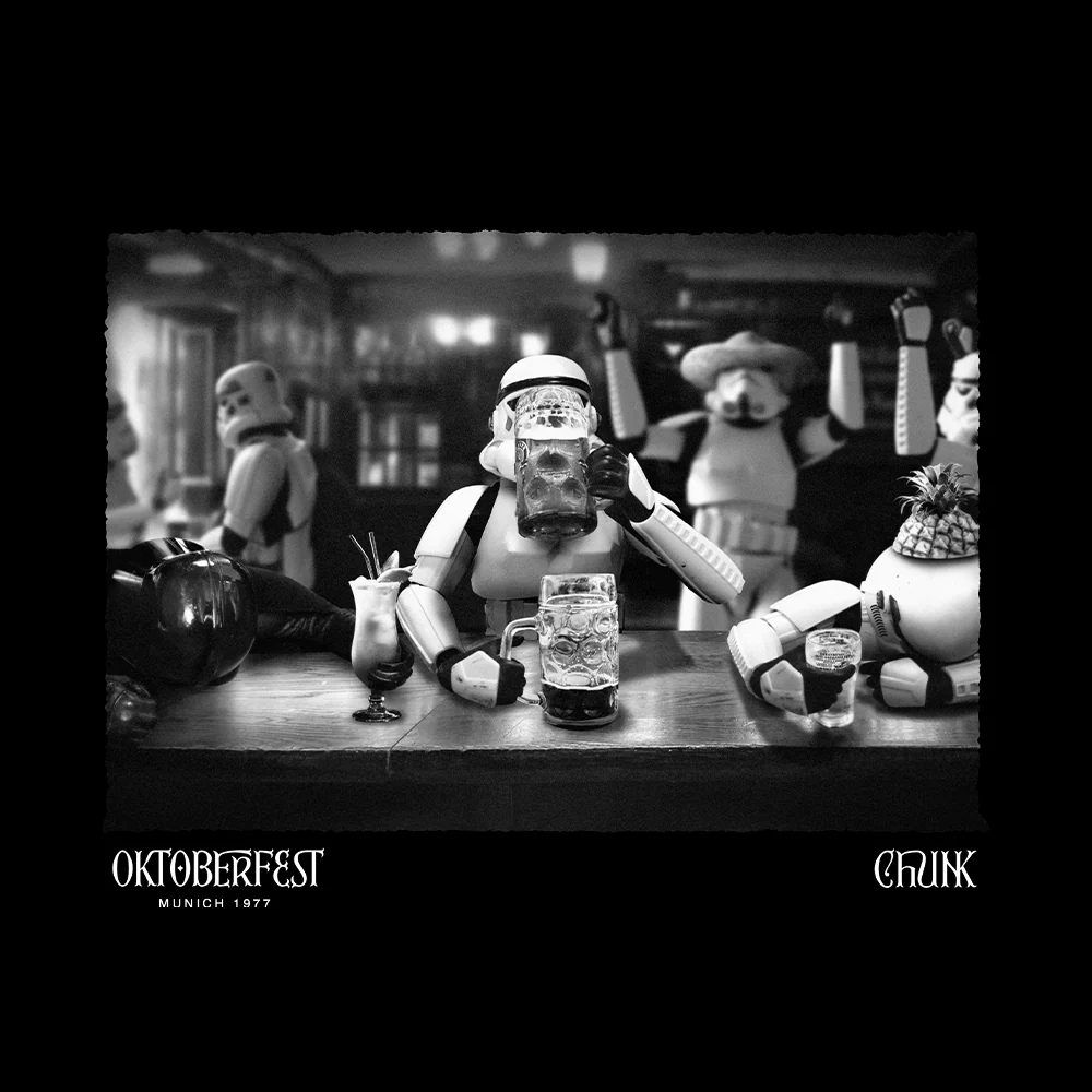 Oktoberfest Black T-Shirt - Image 2