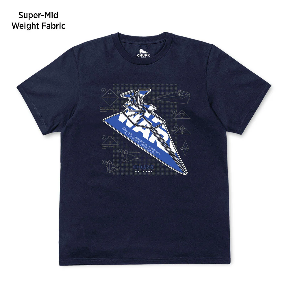 Origami Empire French Navy T-Shirt