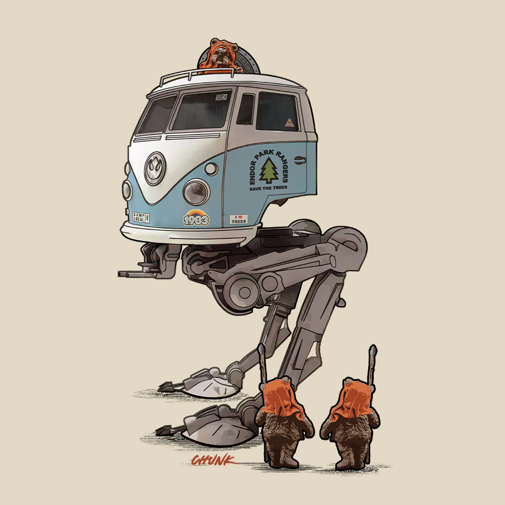 Park Rangers Sand T-Shirt - Image 2