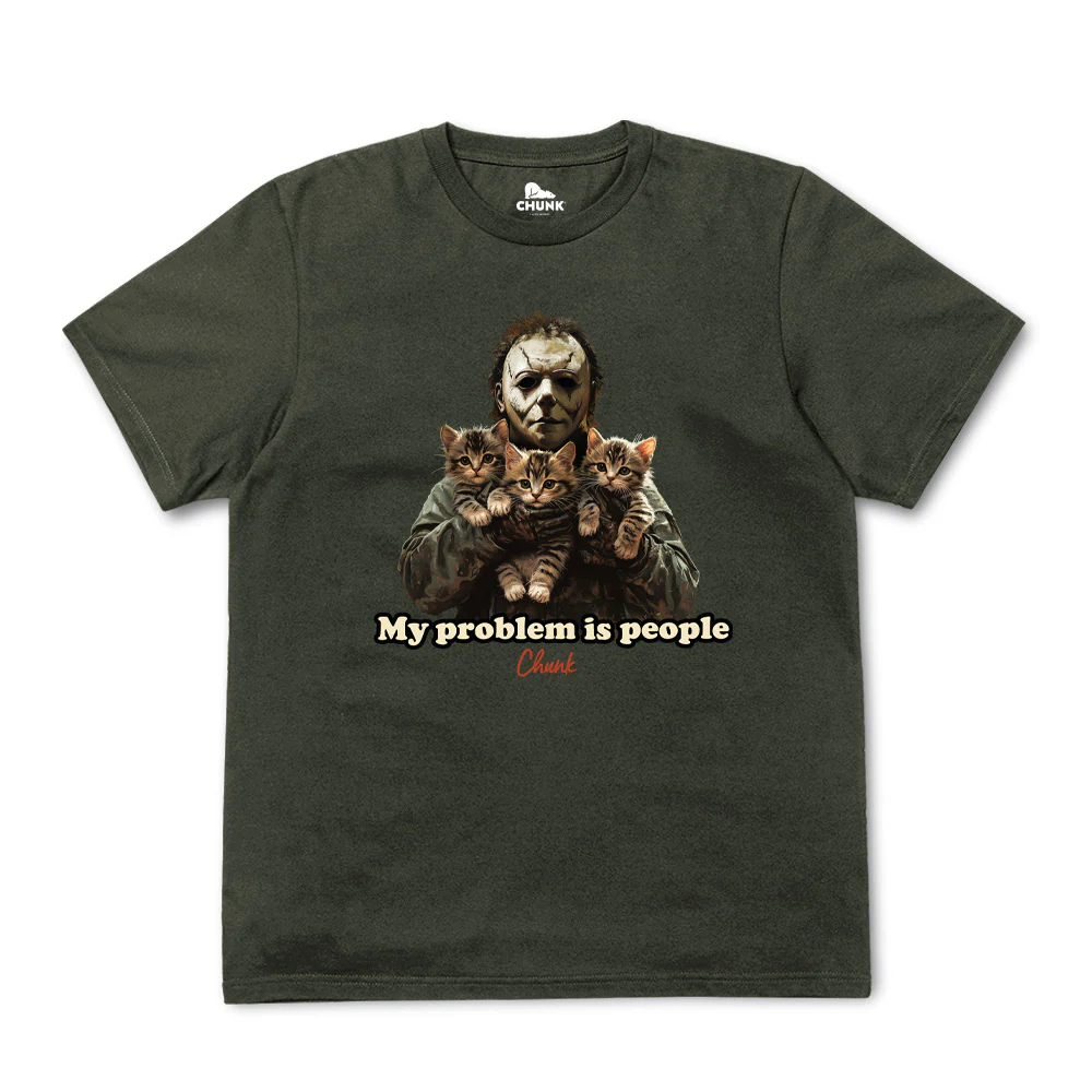 People Problem Khaki T-Shirt