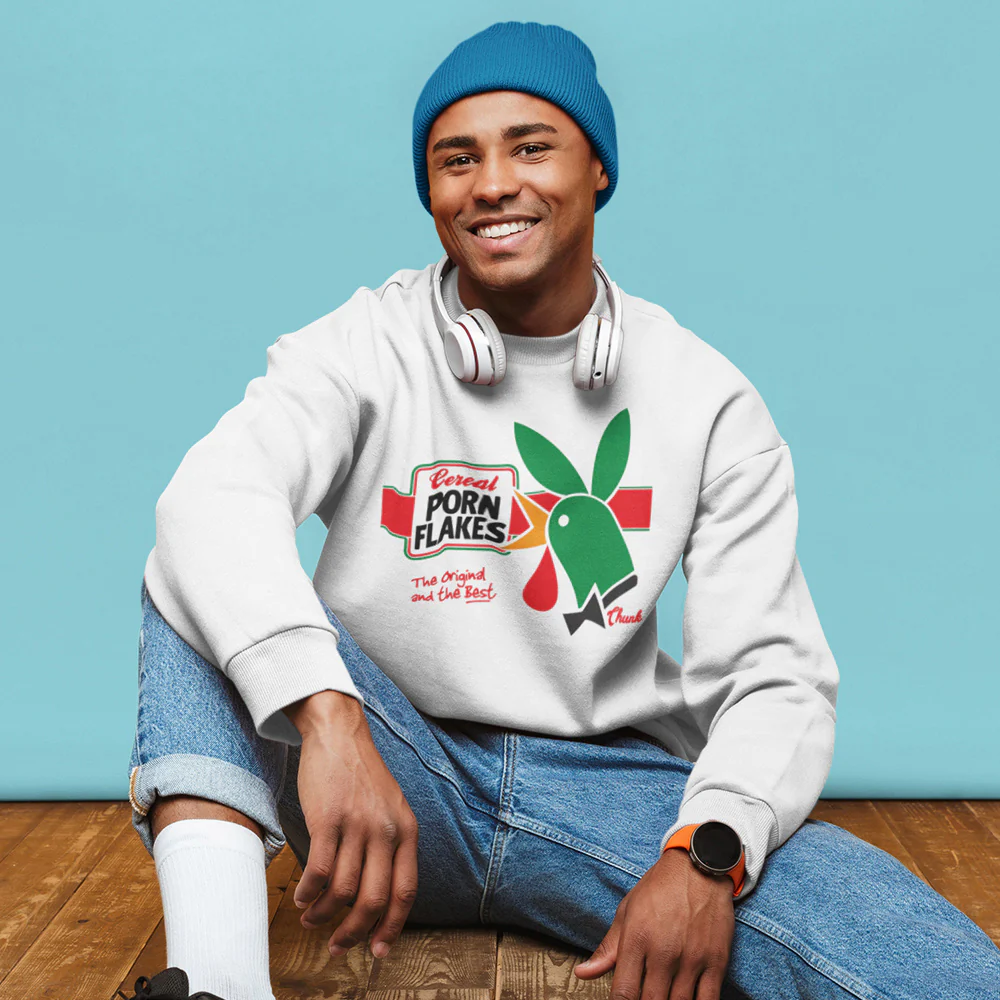 Porn Flakes Sweatshirt - Image 2