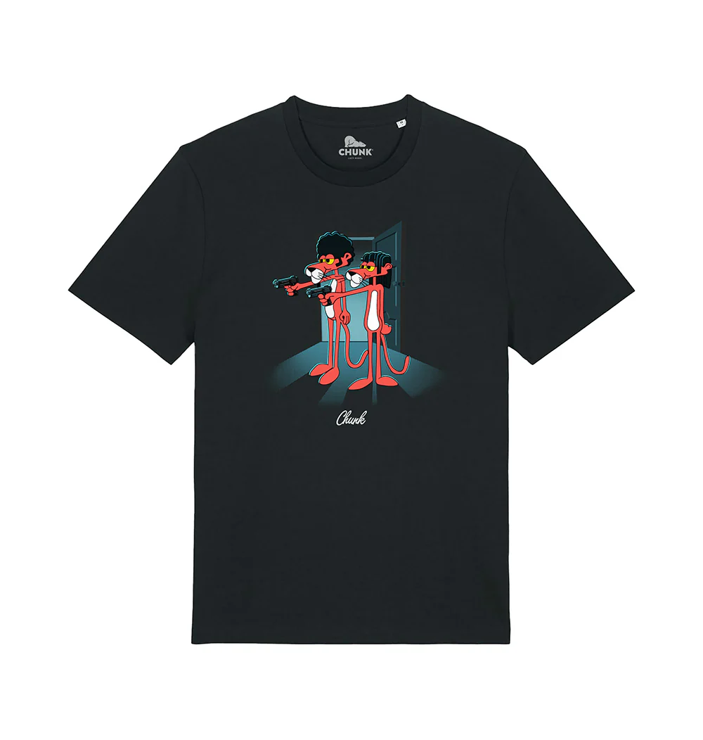 Pulp Panther Black T-Shirt Plus