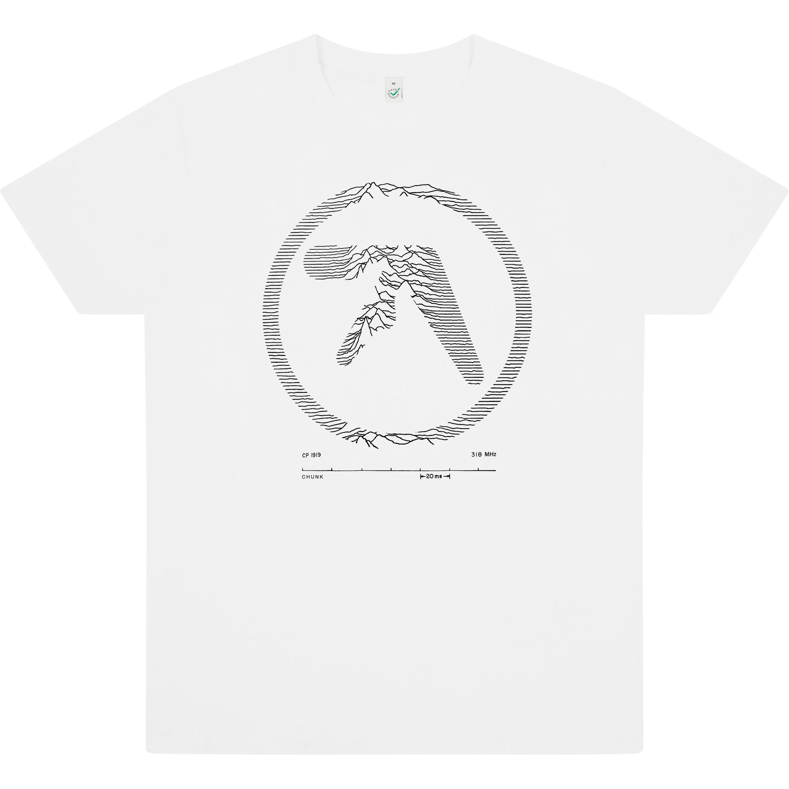 Pulsar White T-Shirt - Image 3