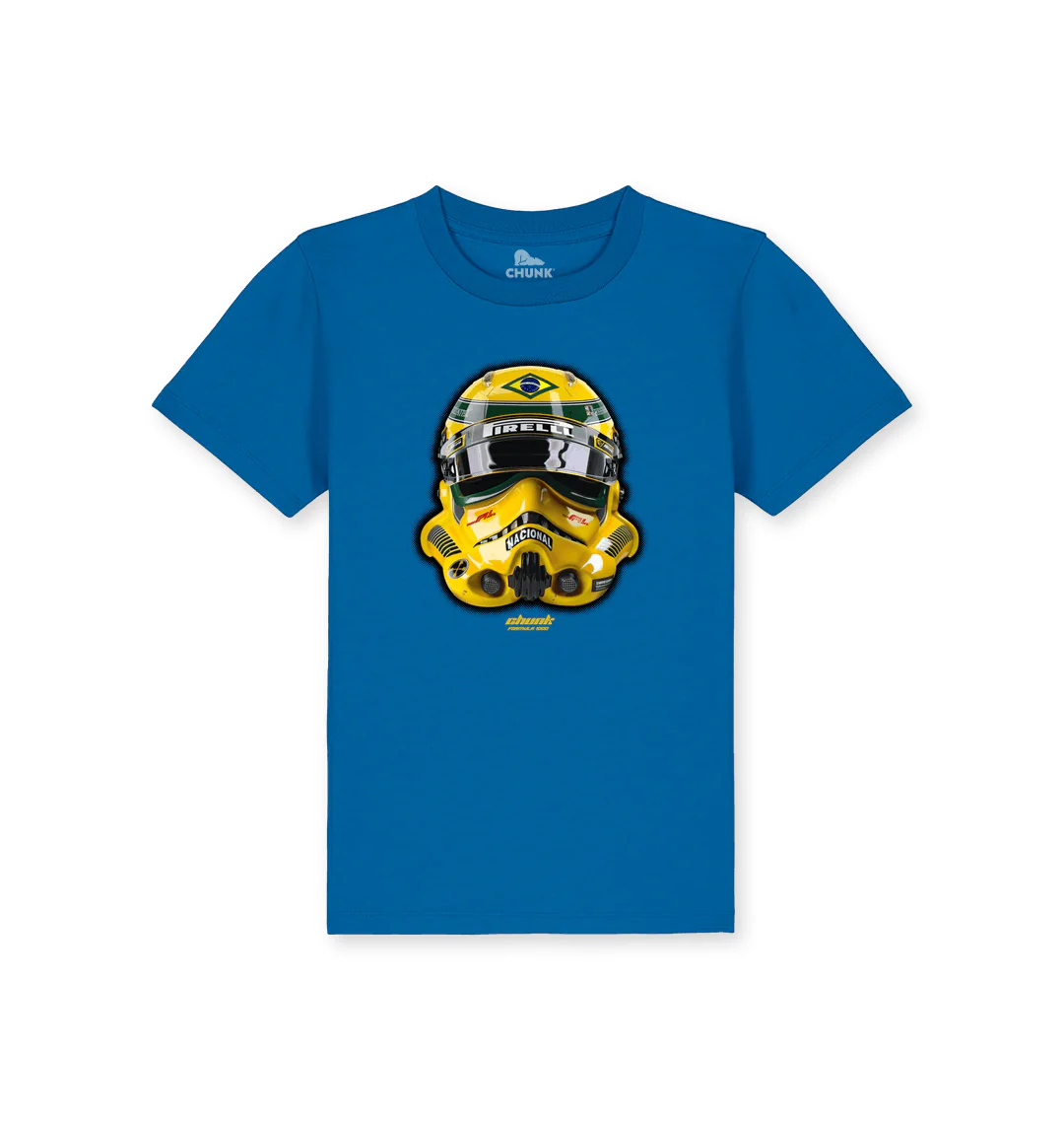 Racing Trooper Royal Blue Kids T-Shirt
