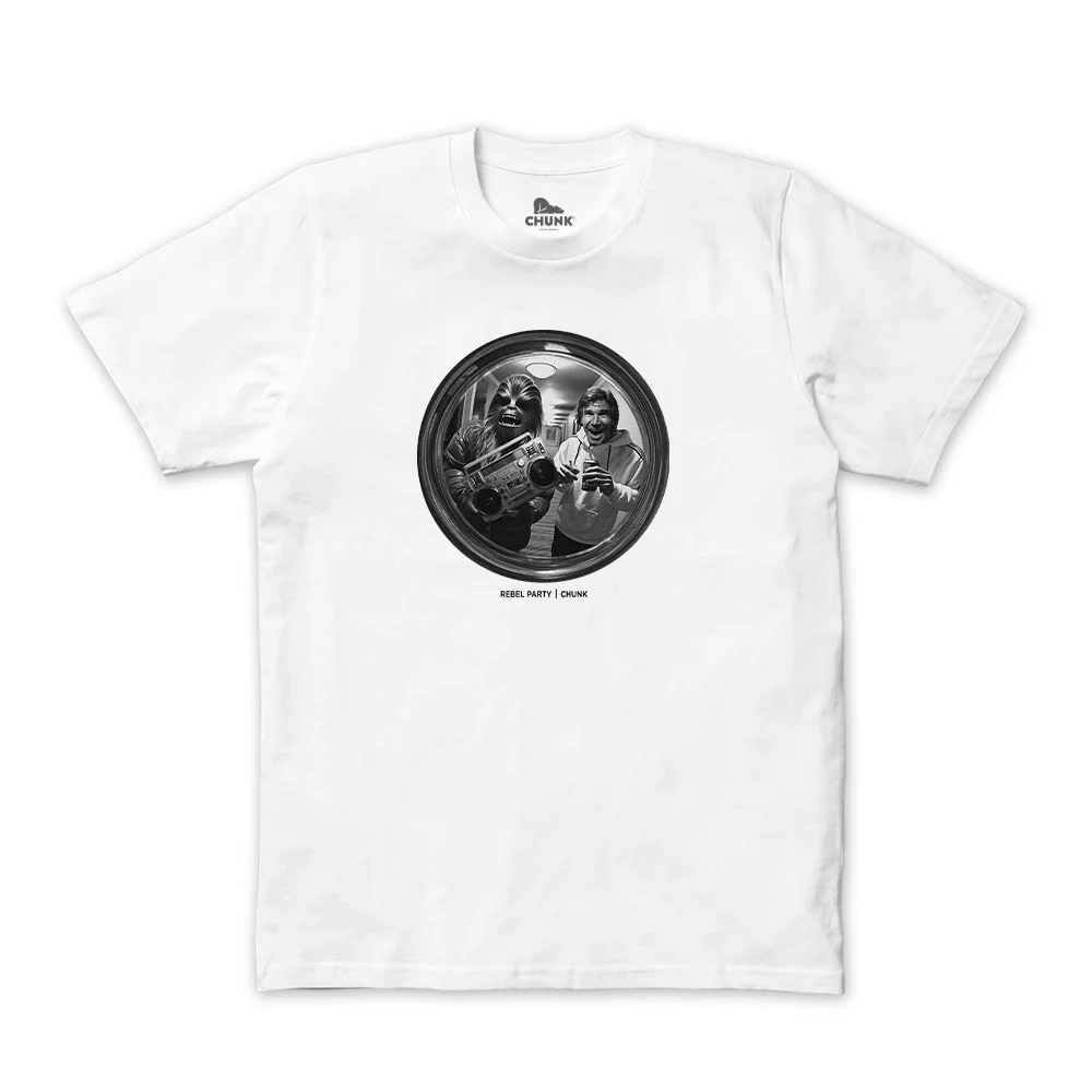 Rebel Party White T-Shirt