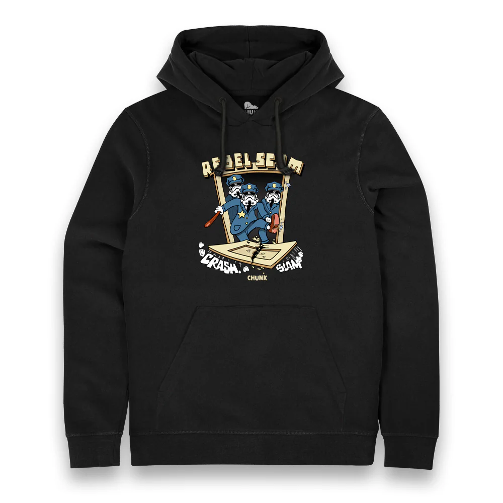 Rebel Scum Black Hoodie