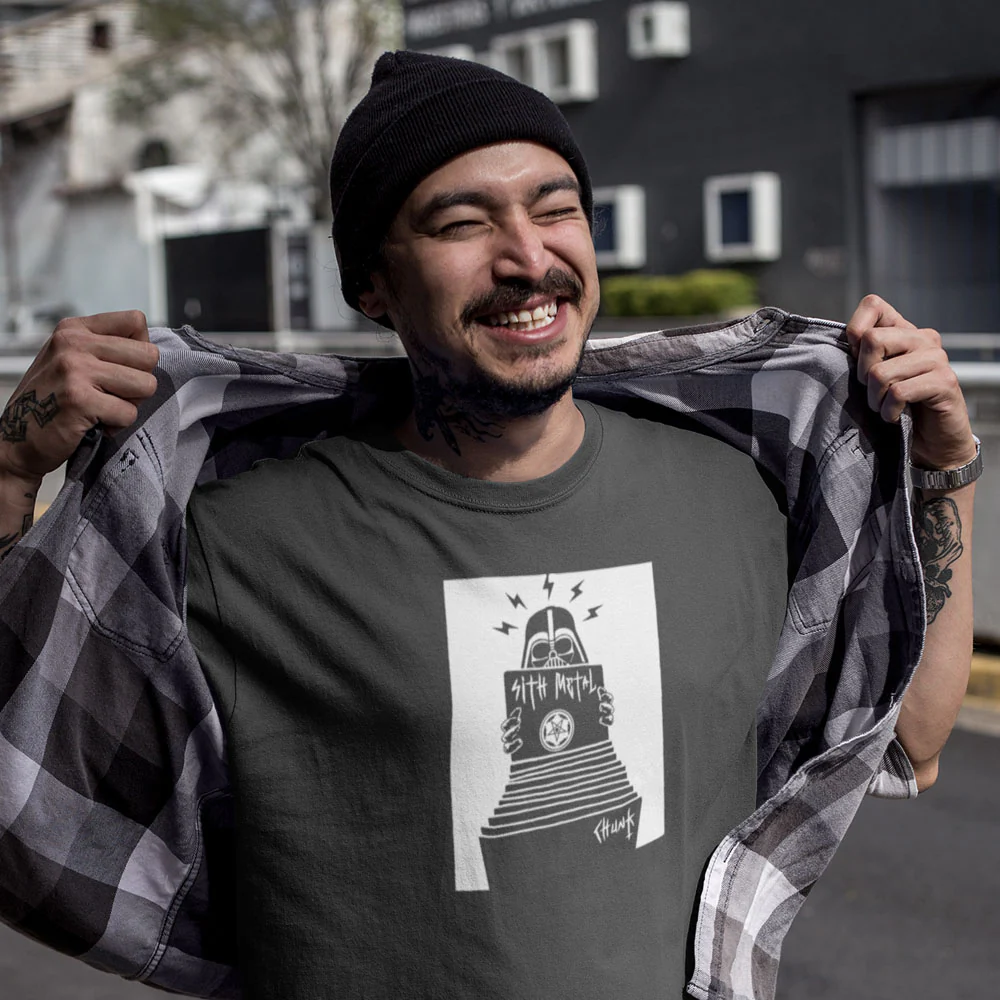 Sith Metal Dark Grey T-Shirt - Image 2