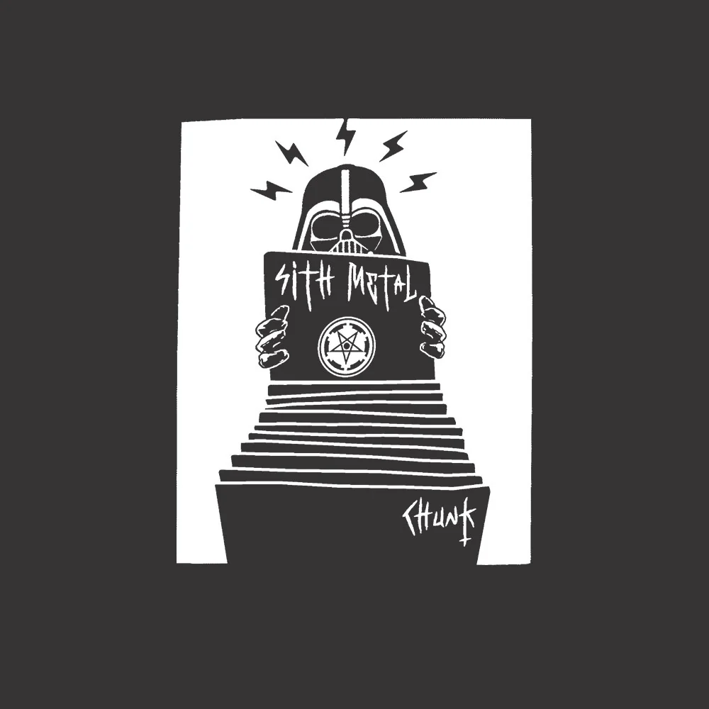 Sith Metal Dark Grey T-Shirt - Image 3