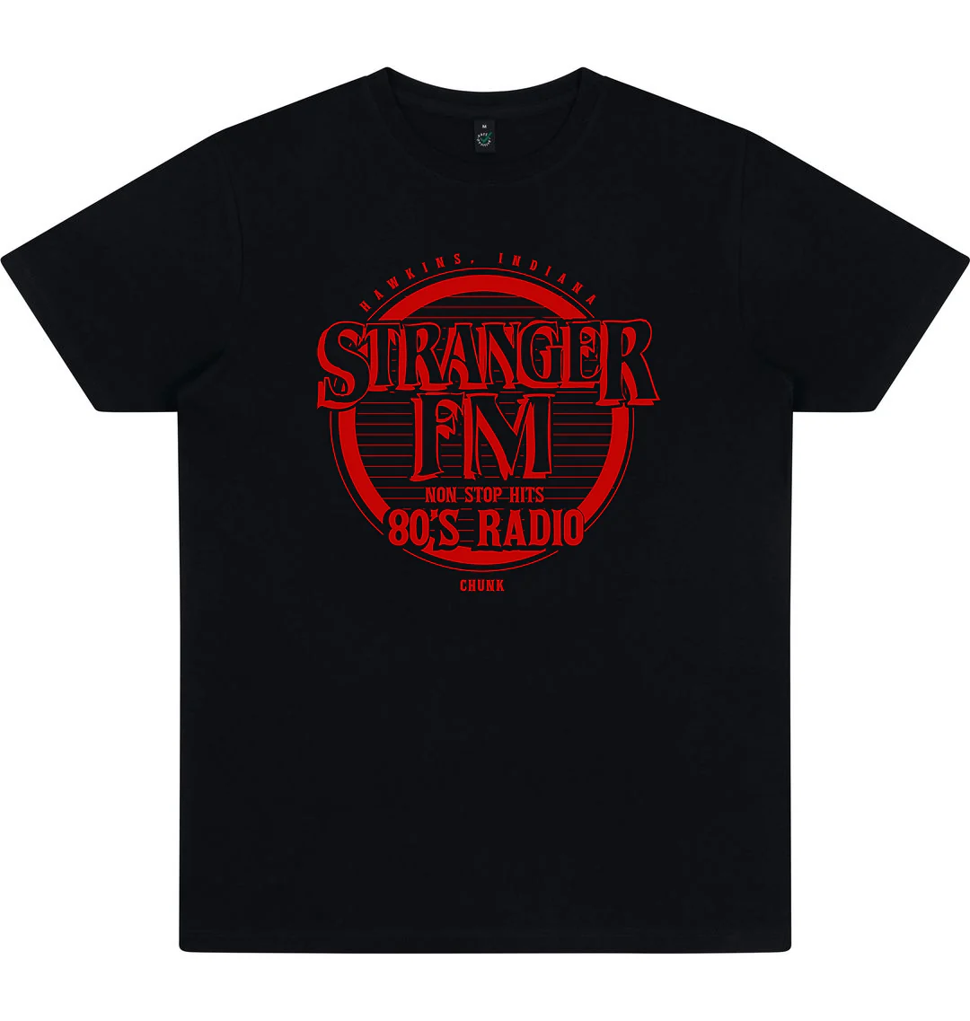 Stranger FM Black T-Shirt - Image 3