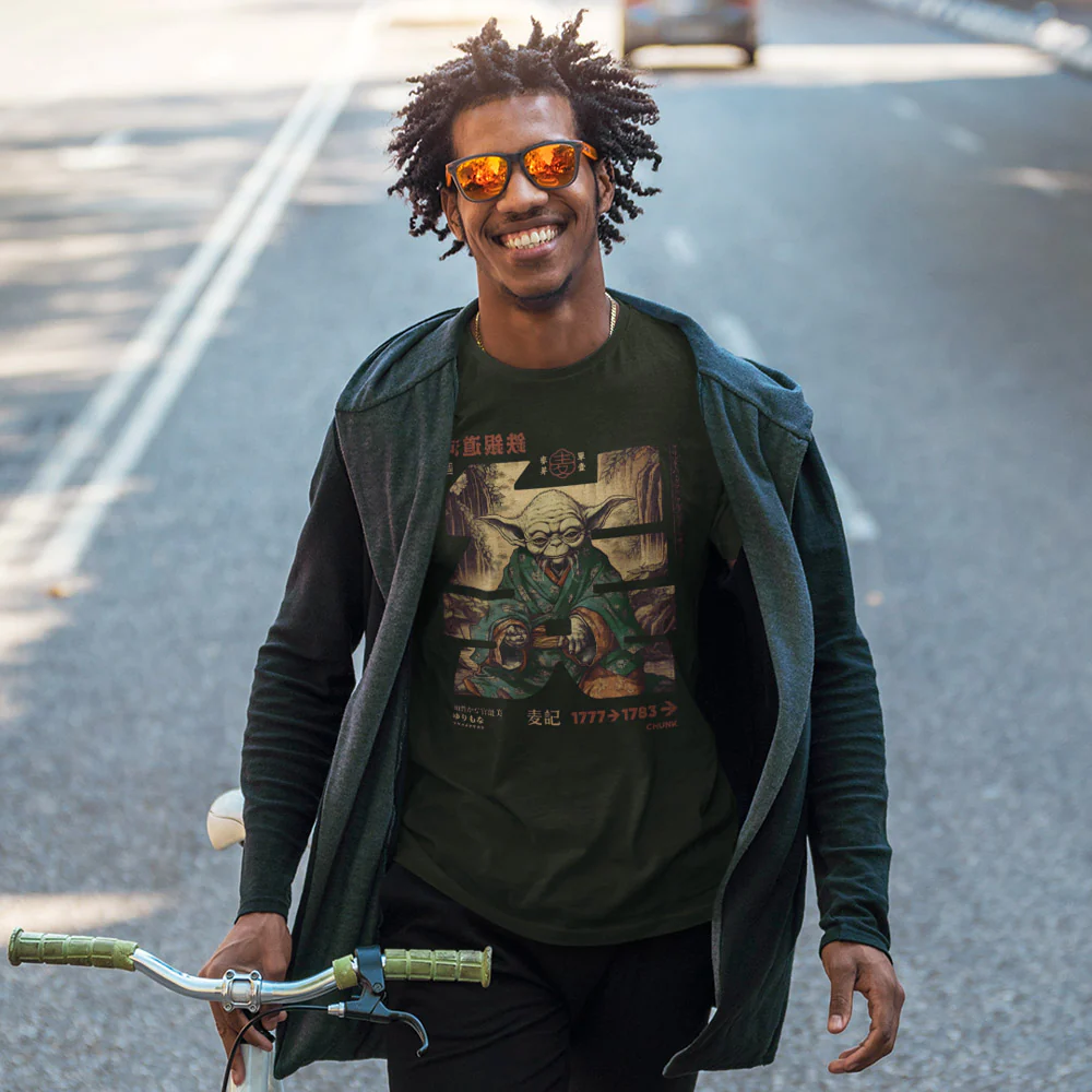 The Force Calligraphy Khaki T-Shirt - Image 2